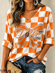 Women's Tennessee Football Casual Printed T-Shirt