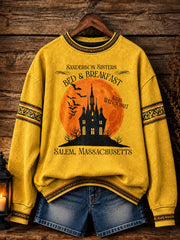 Women's Halloween Print Sweatshirt