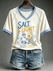 Women's Salt Of The Earth Light Of The World T-shirt