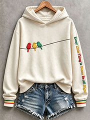 Women's Every Little Thing Is Gonna Be All Right Hoodie