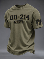 Men's Veteran Pride DD-214 Printed T-shirt