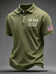 Men's Veteran Pride DD-214 Printed T-shirt