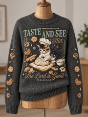 Women's Faith Long-sleeved Sweater