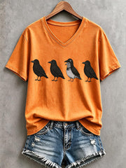 Women's Gothic Raven T-Shirt