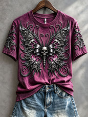 Women's Gothic Butterfly T-Shirts