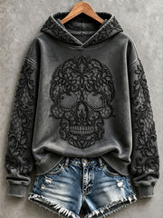 Women's Gothic Skull Halloween Hoodies