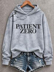 Women's Music Lover Patient O Prrinted Hoodie