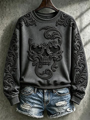 Women's Halloween Skull Sweatshirts