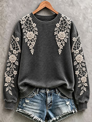 Women's Halloween Skull Sweatshirts