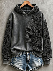 Women's Halloween Skull Hoodies