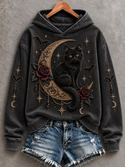 Women's Gothic Halloween Art Hoodie