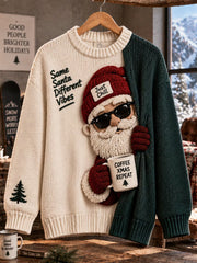Men's Christmas Santa Claus Art Print Sweatshirt