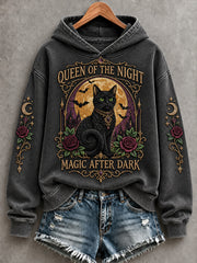 Women's Gothic Halloween Art Hoodie
