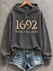 Women's "They Missed One" 1692 Salem Halloween Regular Sweatshirt