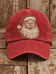 Vintage Santa Claus Christmas Print Unisex Hat