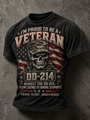 Men's Veterans Day Short Sleeve T-shirt