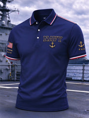 Men's U.S. Veterans Printed Polo