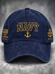 Unisex U.S. Veterans Printed Hat
