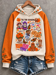 Women's Mexico Day of The Dead Floral Art Printed Hoodie
