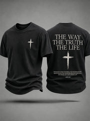 Men's The Way The Truth The Life Print Tee
