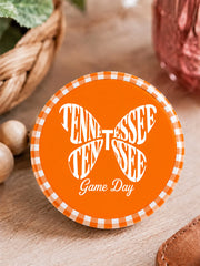 Tennessee Football Game Day 5.8cm Element Badge Pin – Unique Graphic Metal Button