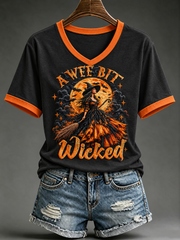 Women's A Wee Bit Wicked Short-sleeved T-shirt