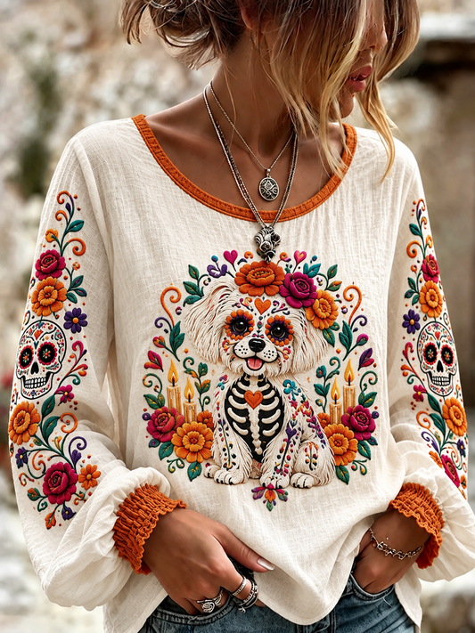Women's Day Of The Dead Shirt