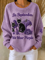 Women's Alzheimer's disease Print Sweatshirt