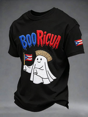 Men's Halloween in Puerto Rico Printed short sleeves t-shirt