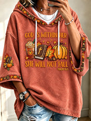 Women’s Christian God Is Within Her  Hoodie