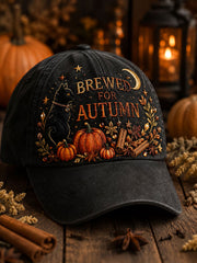 Unisex Autumn Pumpkin Hat