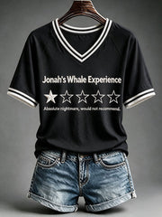 Women's Jonah's Whale Experience Absolute Nightmare Would Not Recommend T-shirt