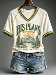 Women's His Plans Are Good T-shirt