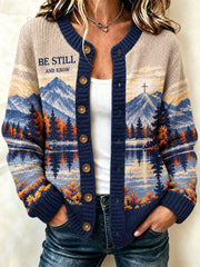 Women's Be Still and Know Cardigan