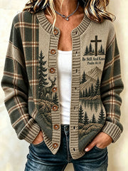 Women's Be Still and Know Cardigan