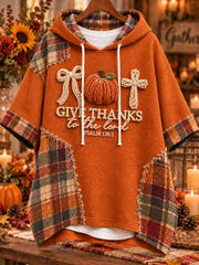 Women’s Thanksgiving Give Thanks To The Lord Hoodie
