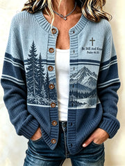 Women's Be Still and Know Cardigan