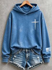 Women's Faith Cross Hoodie