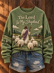 Women’s 'The Lord is My Shepherd' Printed Casual Top