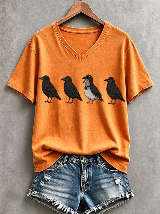 Women's Gothic Raven T-Shirt