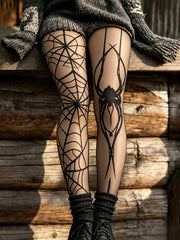 Women's Gothic-style Halloween leggings