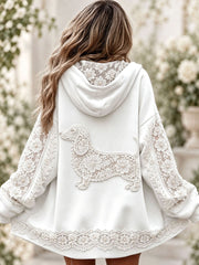 Women's Floral Dachshund Jackets
