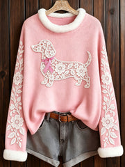 Women's Breast Cancer Awareness Dachshund Tops