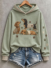 Women's Lovely Dachshund Hoodie