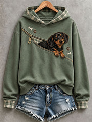 Women's Funny Dachshund Hoodie