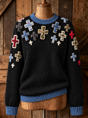Women's Faith Long-sleeved Sweater