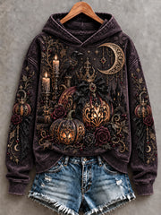 Women's Gothic Halloween Art  Hoodie