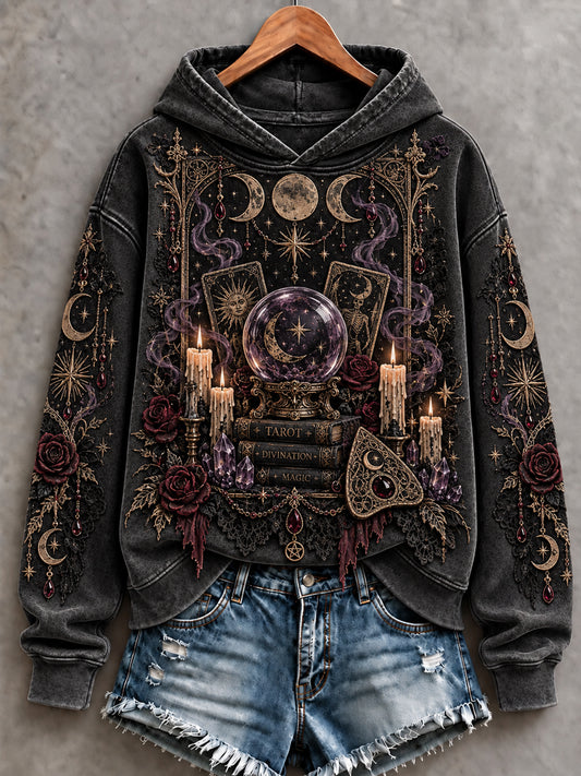 Women's Gothic Halloween Art  Hoodie