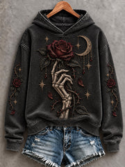 Women's Gothic Halloween Art  Hoodie