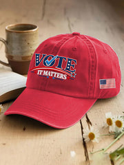 Unisex Vote It Matters Hat